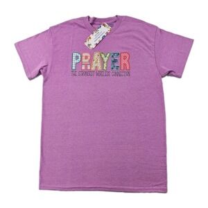 Country Blessings PRAYER The Strongest Wireless Connection Med Shirt Fun Gift